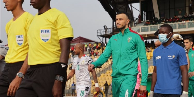 المنتخب الوطني ينهي الشوط الأول بالتعادل السلبي