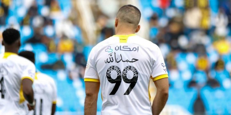 عبدالرزاق حمدالله يستهل مشواره مع الإتحاد بهدف في مرمى الرائد