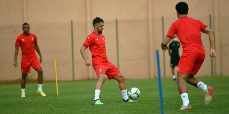 المنتخب الوطني يواصل استعدادته لمباراة الغابون