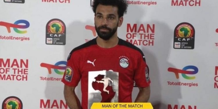 المصري محمد صلاح أفضل لاعب في مباراة المغرب ومصر