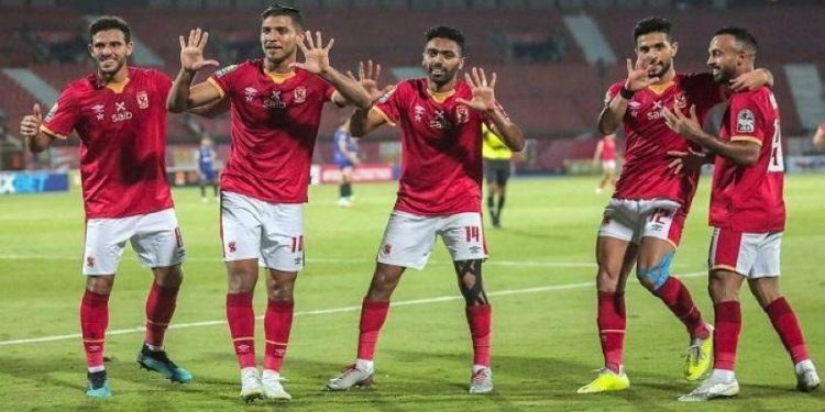 غياب 5 لاعبين من الأهلي المصري