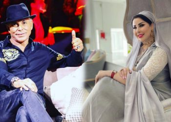 عبد العزيز الستاتي وسعيدة شرف في عمل مشترك