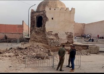انهيار قبة ضريح بالمدينة العتيقة بمراكش تستنفر السلطات