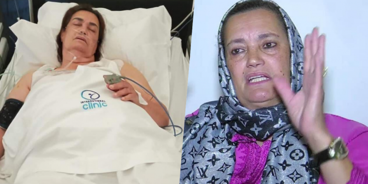الفنانة نعيمة بوحمالة تظهر رفقة حفيدها تطمئن الجمهور عن صحتها
