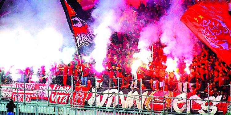 الوداد يطبع 40 ألف تذكرة لمباراة الزمالك