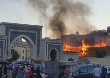 فاس..اندلاع حريق داخل سوق الرصيف
