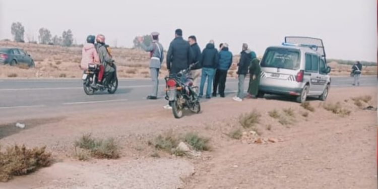 زوجة مسؤول جماعي ضاحية مراكش تتعرض لحادثة سير مميتة