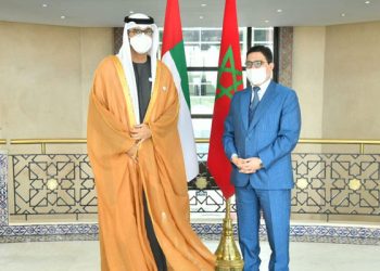 بوريطة يستقبل وزير الصناعة الإماراتي بالرباط
