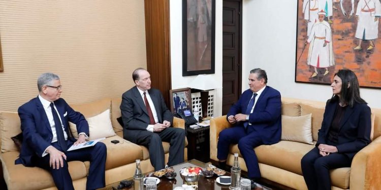 رئيس الحكومة يستقبل رئيس مجموعة البنك الدولي