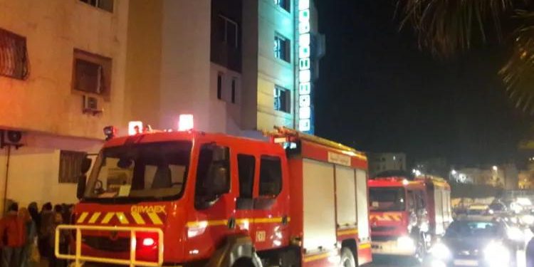 تطوان..حريق مهول يودي بحياة شخص