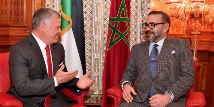 جلالة الملك يجري اتصالا هاتفيا مع ملك الأردن