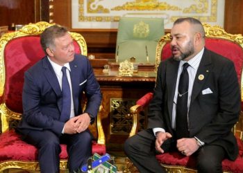 برقية تهنئة من جلالة الملك إلى الملك عبد الله الثاني