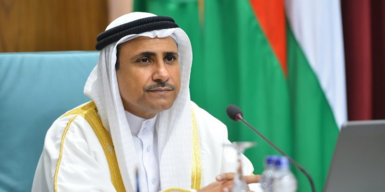 رئيس البرلمان العربي يشيد بجهود جلالة الملك في الدفاع عن القضية الفلسطينية