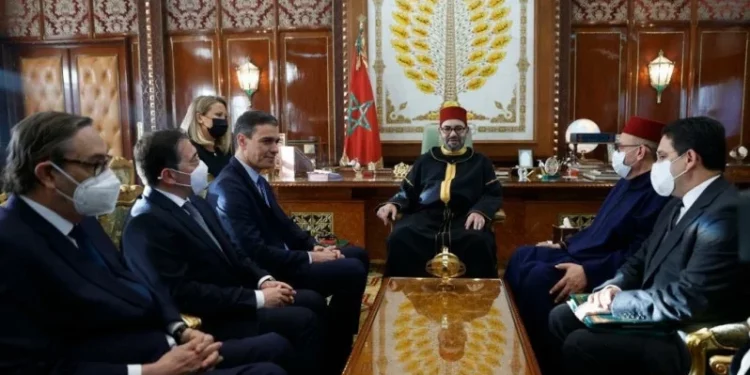 جلالة الملك يستقبل رئيس الحكومة الإسبانية بيدرو سانشيز