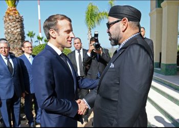 جلالة الملك يهنئ إيمانويل ماكرون بمناسبة إعادة انتخابه رئيسا للجمهورية الفرنسية
