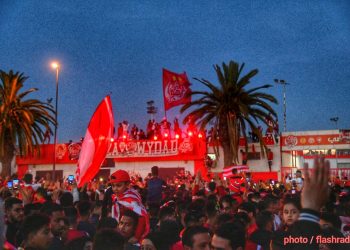 فيديو.. احتفالات الجماهير الودادية بمناسبة حلول الذكرى 85 لتأسيس النادي