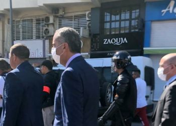 المدير العام للأمن الوطني عبد اللطيف الحموشي يتفقد الترتيبات الأمنية بمركب محمد الخامس