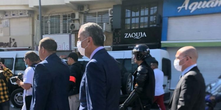 المدير العام للأمن الوطني عبد اللطيف الحموشي يتفقد الترتيبات الأمنية بمركب محمد الخامس