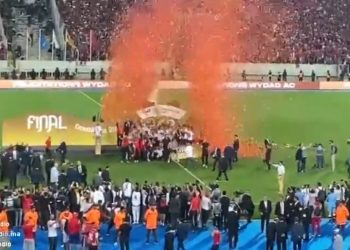 فيديو.. لحظة تتويج الوداد بدوري أبطال إفريقيا