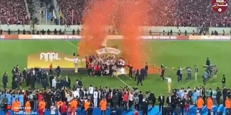 فيديو.. لحظة تتويج الوداد بدوري أبطال إفريقيا