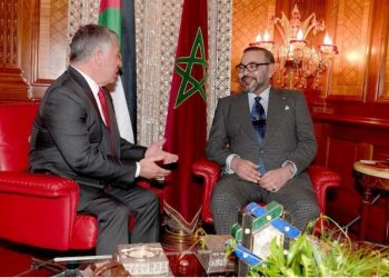 صاحب الجلالة يهنئ عاهل الأردن بعيد الاستقلال
