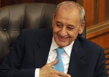 انتخاب نبيه بري رئيسا للبرلمان اللبناني