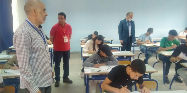 بالصور.. انطلاق الدورة العادية لامتحانات الباكالوريا ببرشيد