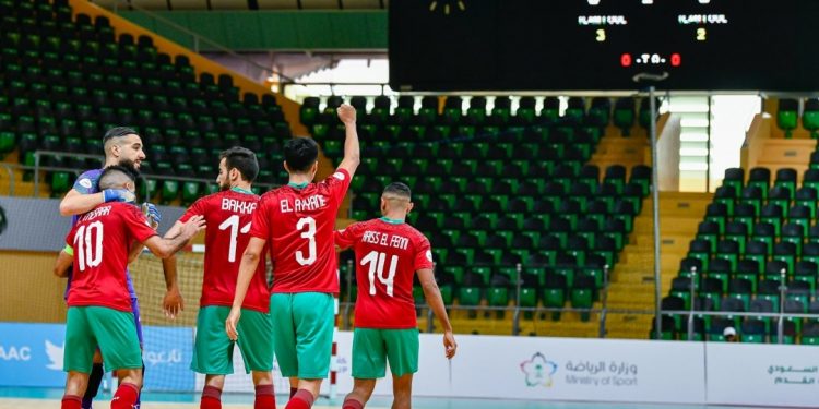 المنتخب الوطني للفوتسال يتأهل إلى نصف نهائي كأس العرب
