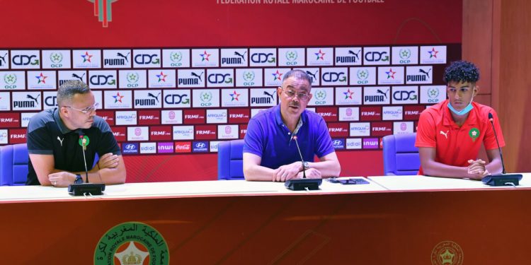 لقجع يستقبل المنتخب الوطني لأقل من 20 سنة المشارك في كأس العرب