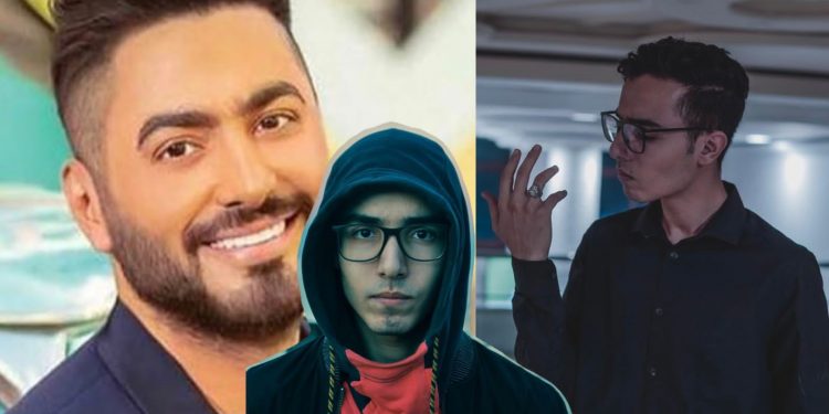 شاب مغربي يتهم تامر حسني بالسرقة الفنية…!!!