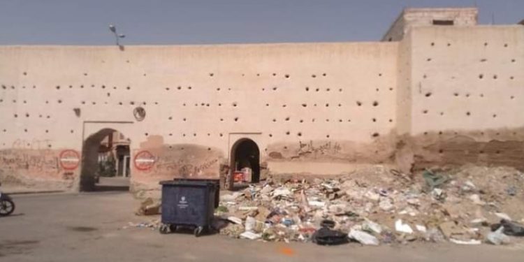 إغراق مراكش في الأزبال يغضب حقوقيين