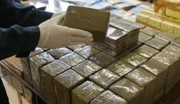 إجهاض محاولة تهريب طنين من مخدر الحشيش