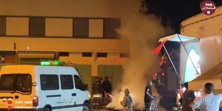 فيديو.. احتفالات عاشوراء تستنفر السلطات الأمنية بالمحمدية