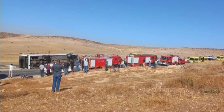 خريبكة.. حادثة سير مروعة تخلف 19 قتيلا