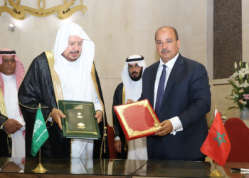 توقيع مذكرة تفاهم بين مجلس المستشارين ومجلس الشورى بالمملكة العربية السعودية