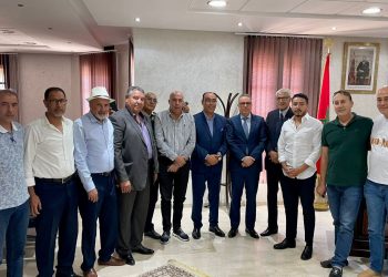 نورالدين أوعبو يستقبل المكتب الجديد ليوسفية برشيد