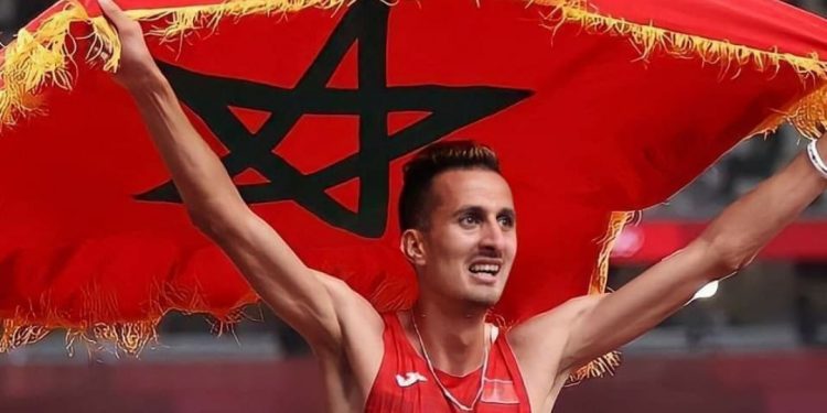 سفيان البقالي يتوج بلقب الدوري الماسي في سباق 3000 متر موانع