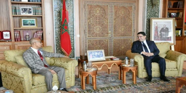 بوريطة يستقبل مبعوث رئيس جزر القمر حاملا رسالة لجلالة الملك