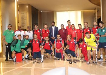 القنصل المغربي بتركيا يزور بعثة المنتخب الوطني لمبتوري الأطراف