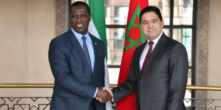 بوريطة يتباحث مع وزير خارجية سيراليون