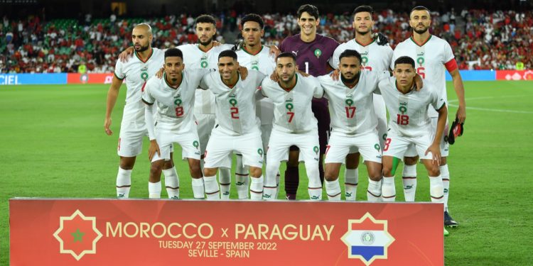 المنتخب المغربي يعود للمركز 22 في تصنيف الفيفا