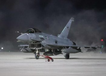 وصول سرب طائرات “تايفون” القطري البريطاني لتأمين مونديال 2022