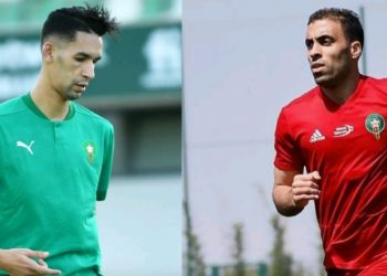 الركراكي يلتقي بعبدالرزاق حمدالله وبدر بانون