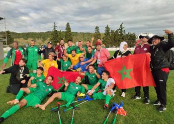 المنتخب الوطني لمبتوري الأطراف يطيح بايطاليا وضمن التواجد ضمن الستة الكبار عالميا 