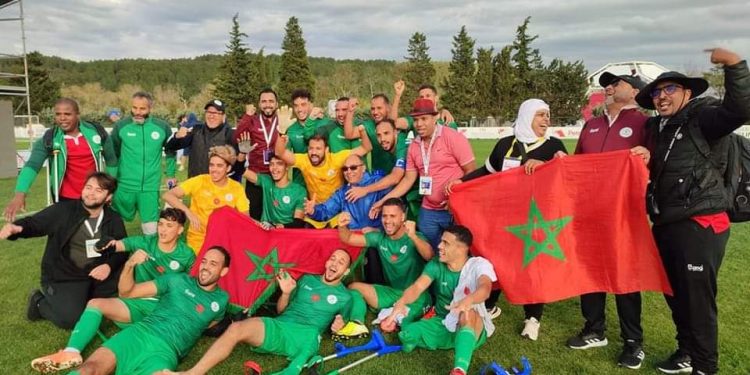 المنتخب الوطني لمبتوري الأطراف يطيح بايطاليا وضمن التواجد ضمن الستة الكبار عالميا