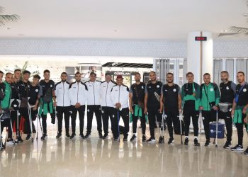 بعثة المنتخب الوطني لمبتوري الأطراف تعود لأرض الوطن