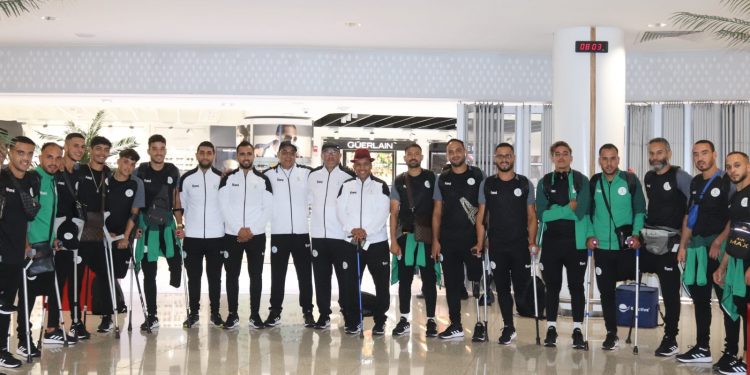 بعثة المنتخب الوطني لمبتوري الأطراف تعود لأرض الوطن