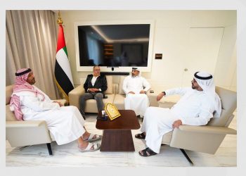 البدراوي يزور مقر مجلس الشارقة الرياضي