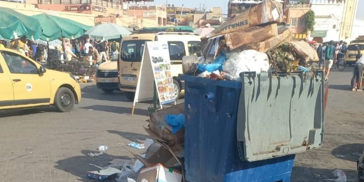 الوضع الكارثي للنظافة بمراكش يثير استياء الساكنة