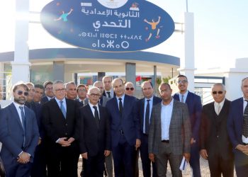 برشيد.. وزير التربية الوطنية يزور الثانوية الإعدادية التحدي
